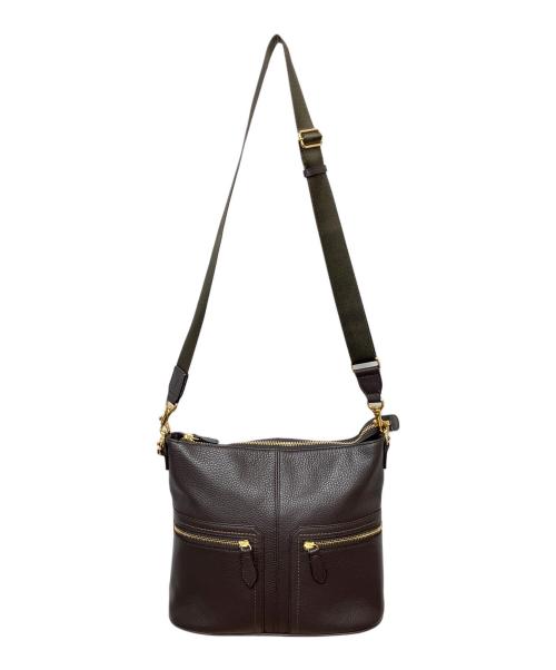 傳濱野（デンハマノ）傳濱野 (デンハマノ) 2WAYショルダーバッグ ブラウンの古着・服飾アイテム