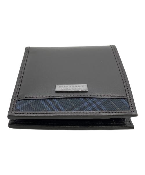 BURBERRY BLACK LABEL（バーバリーブラックレーベル）BURBERRY BLACK LABEL (バーバリーブラックレーベル) 2つ折り財布 ブラウンの古着・服飾アイテム