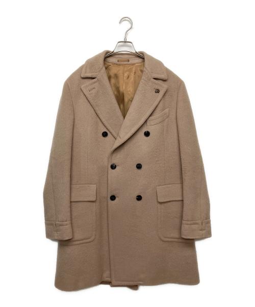 GABRIELE PASINI（ガブリエレパジーニ）GABRIELE PASINI (ガブリエレパジーニ) ウールコート ベージュ サイズ:54の古着・服飾アイテム
