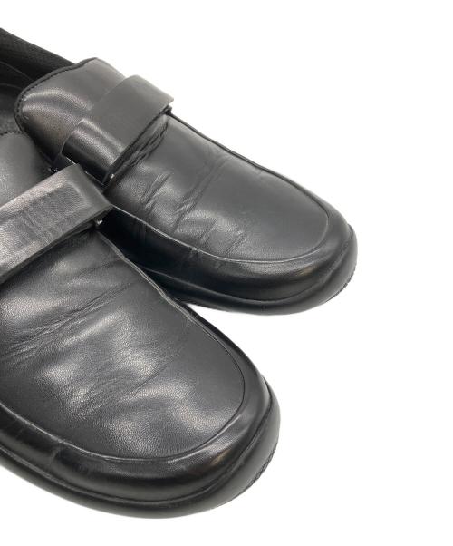 PRADA（プラダ）PRADA (プラダ) ローファー ブラック サイズ:8 1/2の古着・服飾アイテム