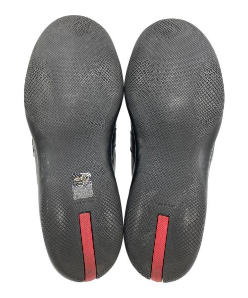 PRADA（プラダ）PRADA (プラダ) ローファー ブラック サイズ:8 1/2の古着・服飾アイテム