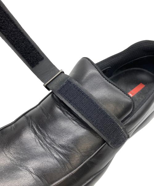 PRADA（プラダ）PRADA (プラダ) ローファー ブラック サイズ:8 1/2の古着・服飾アイテム
