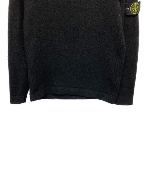 STONE ISLAND（ストーンアイランド）STONE ISLAND (ストーンアイランド) 厚手ニット 2025AW ブラック サイズ:Mの古着・服飾アイテム