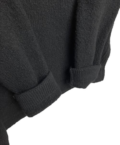 STONE ISLAND（ストーンアイランド）STONE ISLAND (ストーンアイランド) 厚手ニット 2025AW ブラック サイズ:Mの古着・服飾アイテム