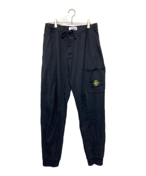 STONE ISLAND（ストーンアイランド）STONE ISLAND (ストーンアイランド) スウェットパンツ ブラック サイズ:Lの古着・服飾アイテム
