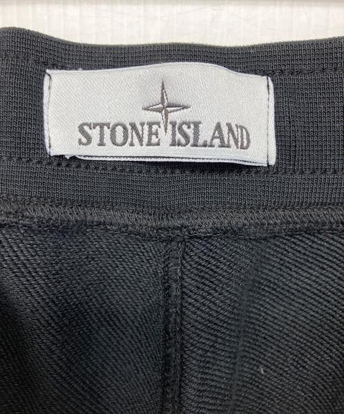STONE ISLAND（ストーンアイランド）STONE ISLAND (ストーンアイランド) スウェットパンツ ブラック サイズ:Lの古着・服飾アイテム