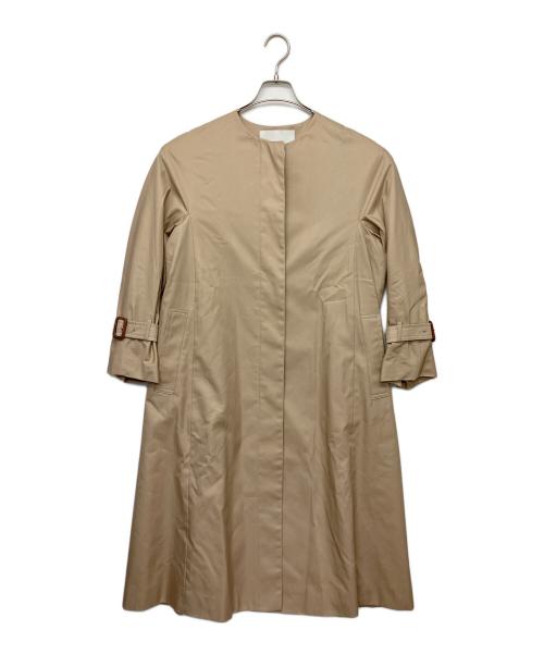 ANAYI（アナイ）ANAYI (アナイ) ノーカラーコート ベージュ サイズ:36の古着・服飾アイテム