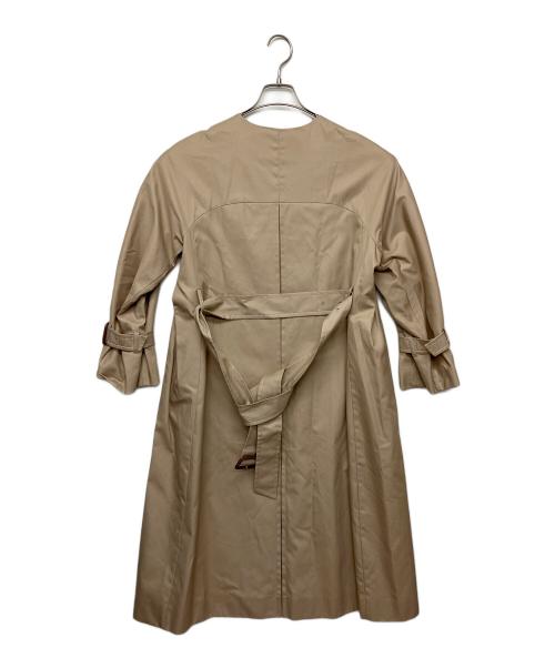 ANAYI（アナイ）ANAYI (アナイ) ノーカラーコート ベージュ サイズ:36の古着・服飾アイテム