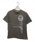 NUMBER (N)INEナンバーナイン）の古着「タイム期　ダメージか呼応半袖Tシャツ」｜ブラック