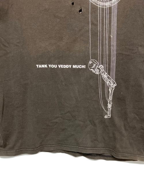 NUMBER (N)INE（ナンバーナイン）NUMBER (N)INE (ナンバーナイン) タイム期　ダメージか呼応半袖Tシャツ ブラック サイズ:３の古着・服飾アイテム