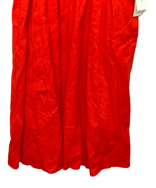 Mila Owen（ミラオーウェン）Mila Owen (ミラオーウェン) 長袖ワンピース レッド サイズ:１ 未使用品の古着・服飾アイテム