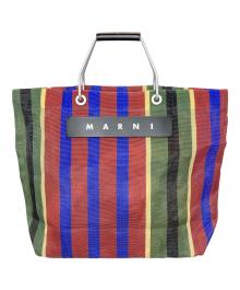MARNI（マルニ）の古着「ストライプバッグ」｜マルチカラー