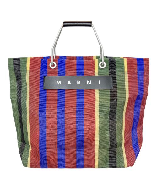 MARNI（マルニ）MARNI (マルニ) ストライプバッグ マルチカラーの古着・服飾アイテム