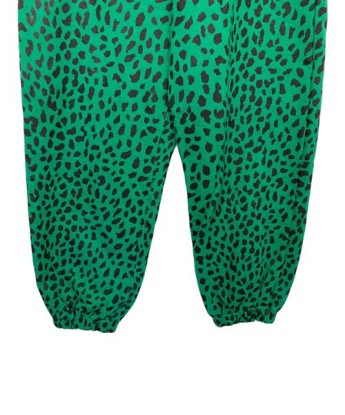 WACKO MARIA（ワコマリア）WACKO MARIA (ワコマリア) LEOPARD HEAVY WEIGHT SWEAT PANTS グリーン サイズ:Mの古着・服飾アイテム