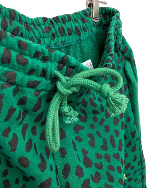 WACKO MARIA（ワコマリア）WACKO MARIA (ワコマリア) LEOPARD HEAVY WEIGHT SWEAT PANTS グリーン サイズ:Mの古着・服飾アイテム