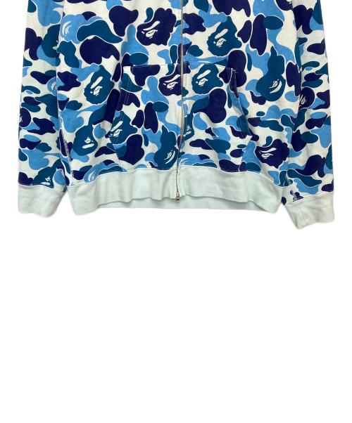 A BATHING APE（ア ベイシング エイプ）A BATHING APE (ア ベイシング エイプ) ジップパーカー ブルー サイズ:XLの古着・服飾アイテム