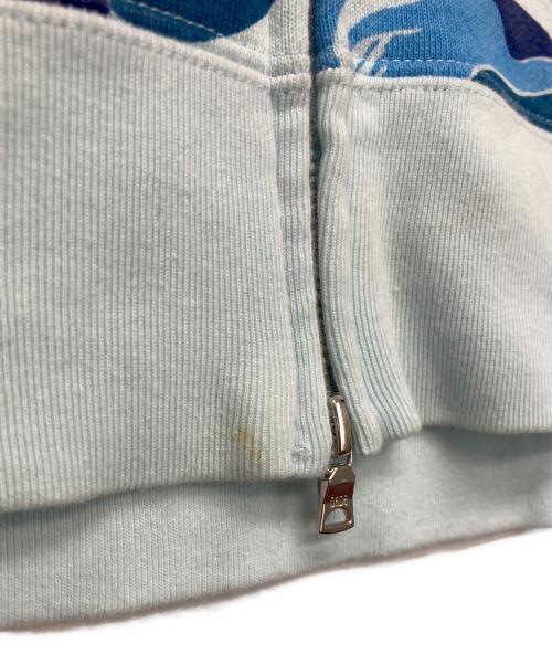 A BATHING APE（ア ベイシング エイプ）A BATHING APE (ア ベイシング エイプ) ジップパーカー ブルー サイズ:XLの古着・服飾アイテム