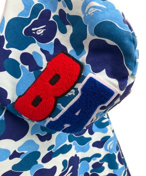A BATHING APE（ア ベイシング エイプ）A BATHING APE (ア ベイシング エイプ) ジップパーカー ブルー サイズ:XLの古着・服飾アイテム
