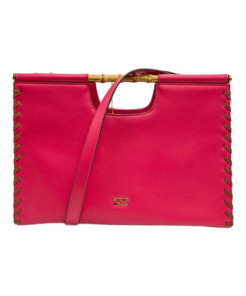 Samantha Thavasa（サマンサタバサ）Samantha Thavasa (サマンサタバサ) 2WAYバッグ ショッキングピンクの古着・服飾アイテム