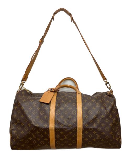 LOUIS VUITTON（ルイ ヴィトン）LOUIS VUITTON (ルイ ヴィトン) モノグラム キーポル・バンドリエール55 ブラウンの古着・服飾アイテム