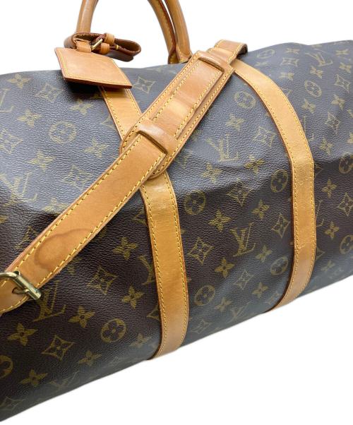 LOUIS VUITTON（ルイ ヴィトン）LOUIS VUITTON (ルイ ヴィトン) モノグラム キーポル・バンドリエール55 ブラウンの古着・服飾アイテム