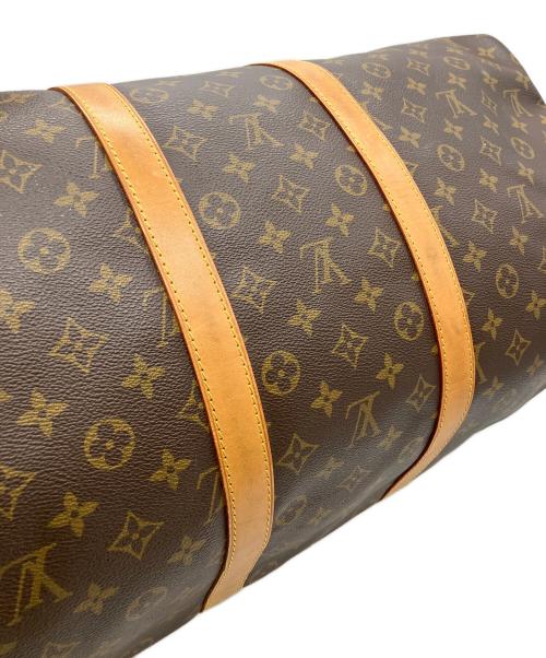 LOUIS VUITTON（ルイ ヴィトン）LOUIS VUITTON (ルイ ヴィトン) モノグラム キーポル・バンドリエール55 ブラウンの古着・服飾アイテム
