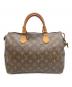 LOUIS VUITTON（ルイ ヴィトン）の古着「モノグラム　スピーディ30　ハンドバッグ」｜ブラウン