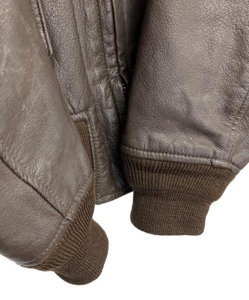 cooper（クーパー）cooper (クーパー) レザージャケット ブラウン サイズ:40Rの古着・服飾アイテム