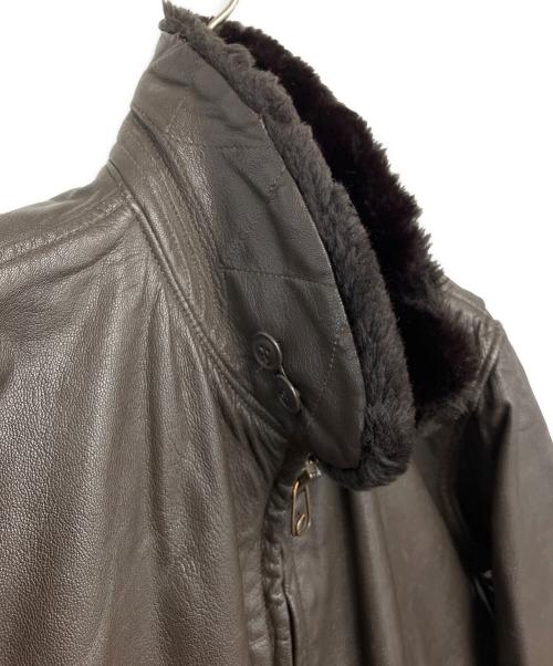 cooper（クーパー）cooper (クーパー) レザージャケット ブラウン サイズ:40Rの古着・服飾アイテム