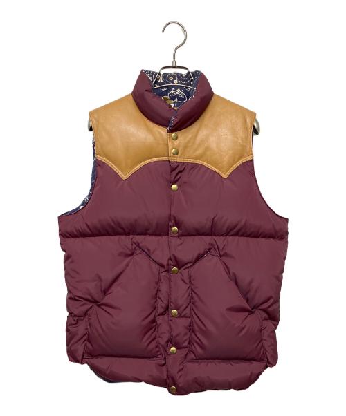 RockyMountainFeatherBed（ロッキーマウンテンフェザーベッド）RockyMountainFeatherBed (ロッキーマウンテンフェザーベッド) ダウンベスト レッド サイズ:38の古着・服飾アイテム