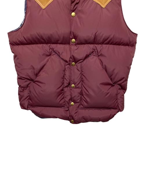 RockyMountainFeatherBed（ロッキーマウンテンフェザーベッド）RockyMountainFeatherBed (ロッキーマウンテンフェザーベッド) ダウンベスト レッド サイズ:38の古着・服飾アイテム