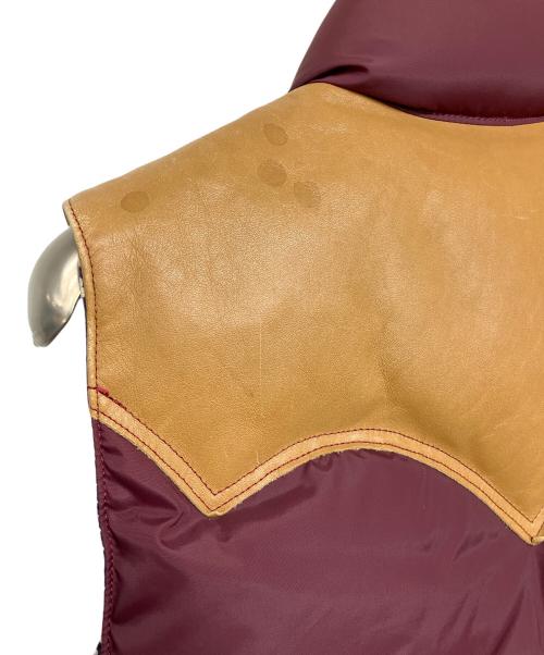 RockyMountainFeatherBed（ロッキーマウンテンフェザーベッド）RockyMountainFeatherBed (ロッキーマウンテンフェザーベッド) ダウンベスト レッド サイズ:38の古着・服飾アイテム