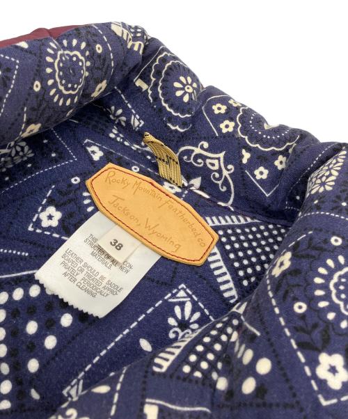RockyMountainFeatherBed（ロッキーマウンテンフェザーベッド）RockyMountainFeatherBed (ロッキーマウンテンフェザーベッド) ダウンベスト レッド サイズ:38の古着・服飾アイテム