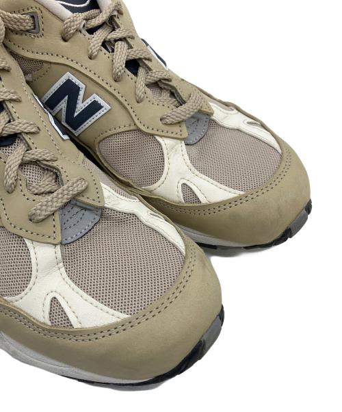 NEW BALANCE（ニューバランス）NEW BALANCE (ニューバランス) ローカットスニーカー ベージュ サイズ:US 9の古着・服飾アイテム