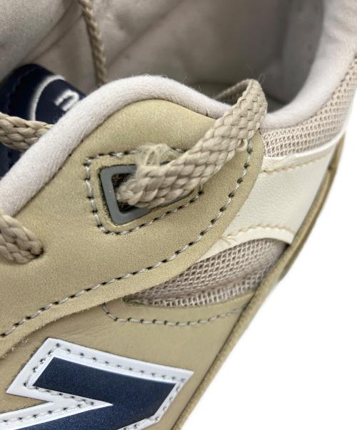 NEW BALANCE（ニューバランス）NEW BALANCE (ニューバランス) ローカットスニーカー ベージュ サイズ:US 9の古着・服飾アイテム