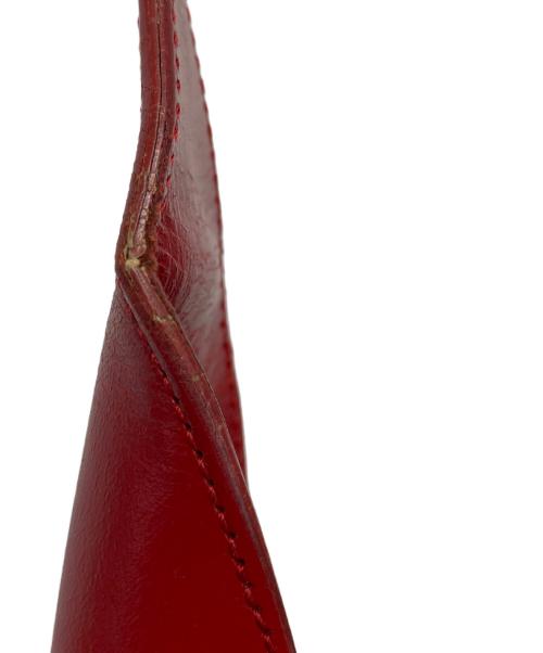 GUCCI（グッチ）GUCCI (グッチ) ワンショルダーバッグ レッド×ベージュの古着・服飾アイテム