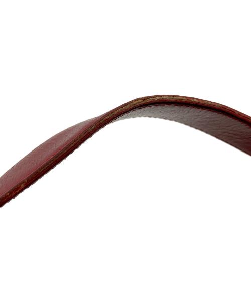 GUCCI（グッチ）GUCCI (グッチ) ワンショルダーバッグ レッド×ベージュの古着・服飾アイテム