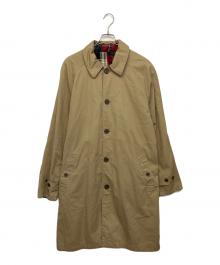 POLO RALPH LAUREN（ポロ・ラルフローレン）の古着「リバーシブルコート」｜ベージュ×マルチカラー