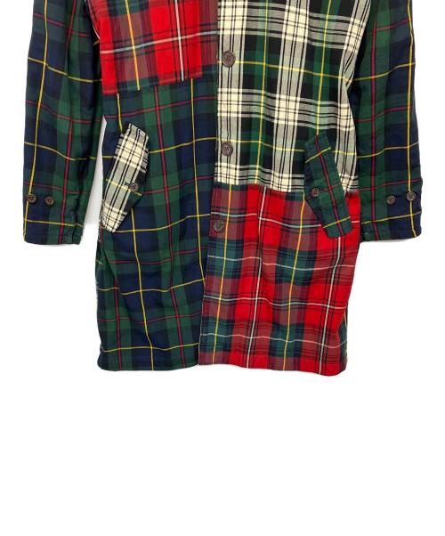 POLO RALPH LAUREN（ポロ・ラルフローレン）POLO RALPH LAUREN (ポロ・ラルフローレン) リバーシブルコート ベージュ×マルチカラー サイズ:L　の古着・服飾アイテム