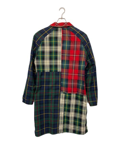 POLO RALPH LAUREN（ポロ・ラルフローレン）POLO RALPH LAUREN (ポロ・ラルフローレン) リバーシブルコート ベージュ×マルチカラー サイズ:L　の古着・服飾アイテム