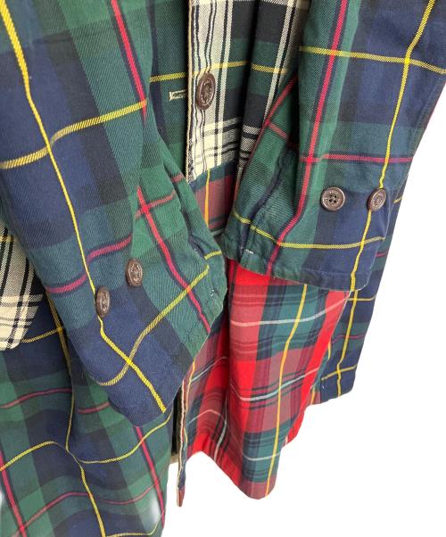 POLO RALPH LAUREN（ポロ・ラルフローレン）POLO RALPH LAUREN (ポロ・ラルフローレン) リバーシブルコート ベージュ×マルチカラー サイズ:L　の古着・服飾アイテム