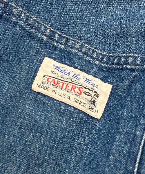 Carter's（カーターズ）Carter's (カーターズ) デニムジャケット インディゴ サイズ:38の古着・服飾アイテム