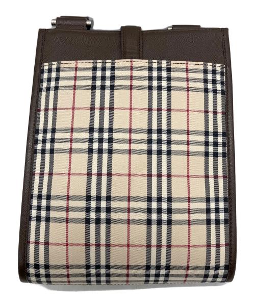 BURBERRY（バーバリー）BURBERRY (バーバリー) ノバチェック　ショルダーバッグ ベージュの古着・服飾アイテム