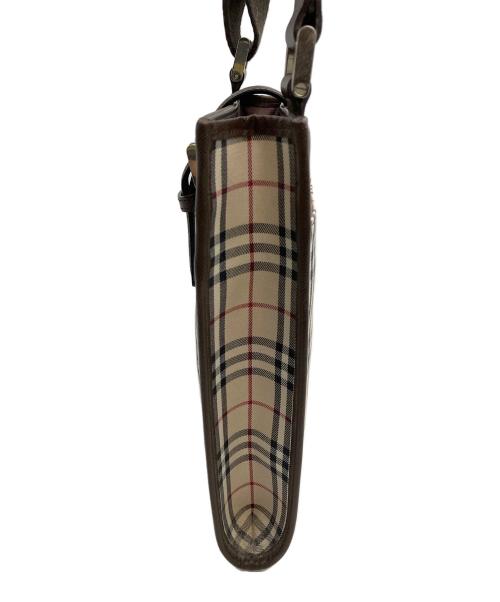 BURBERRY（バーバリー）BURBERRY (バーバリー) ノバチェック　ショルダーバッグ ベージュの古着・服飾アイテム