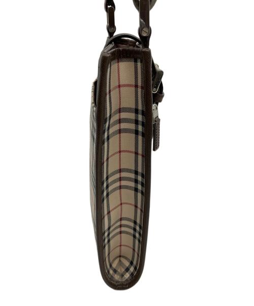BURBERRY（バーバリー）BURBERRY (バーバリー) ノバチェック　ショルダーバッグ ベージュの古着・服飾アイテム
