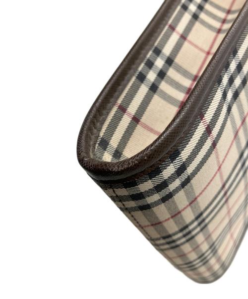 BURBERRY（バーバリー）BURBERRY (バーバリー) ノバチェック　ショルダーバッグ ベージュの古着・服飾アイテム