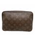 LOUIS VUITTON（ルイ ヴィトン）の古着「モノグラム　トゥルーストワレット28」｜ブラウン