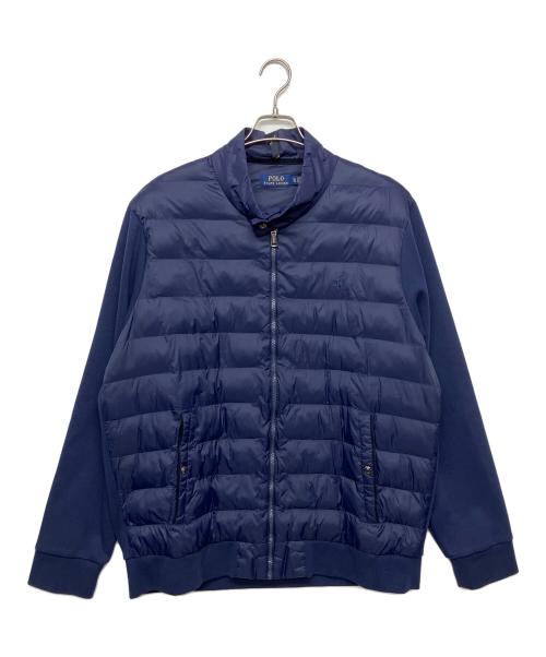 POLO RALPH LAUREN（ポロ・ラルフローレン）POLO RALPH LAUREN (ポロ・ラルフローレン) ジップジャケット ネイビー サイズ:XLの古着・服飾アイテム