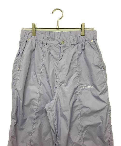 TTT MSW（ティー モダンストリートウェア）TTT MSW (ティー モダンストリートウェア) ナイロンパンツ パープル サイズ:Mの古着・服飾アイテム