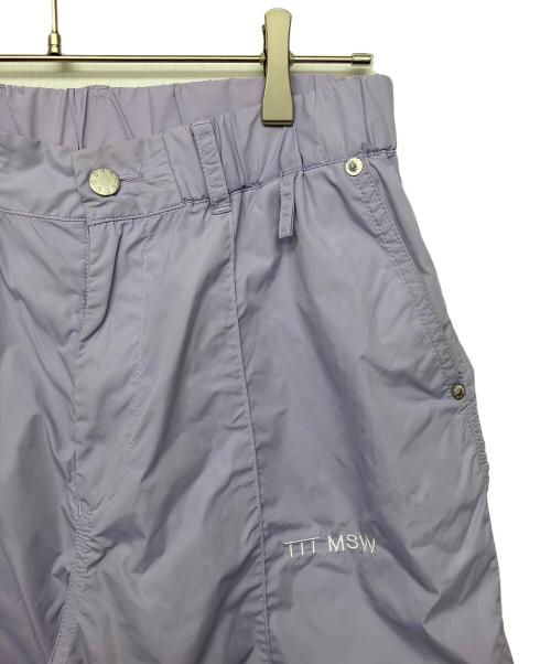 TTT MSW（ティー モダンストリートウェア）TTT MSW (ティー モダンストリートウェア) ナイロンパンツ パープル サイズ:Mの古着・服飾アイテム